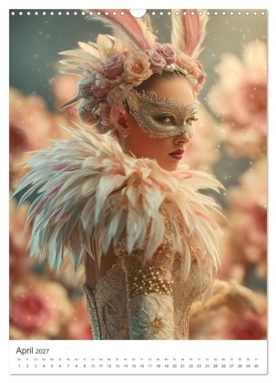 The Art of Burlesque (Wandkalender 2027 DIN A3 hoch), CALVENDO Monatskalender