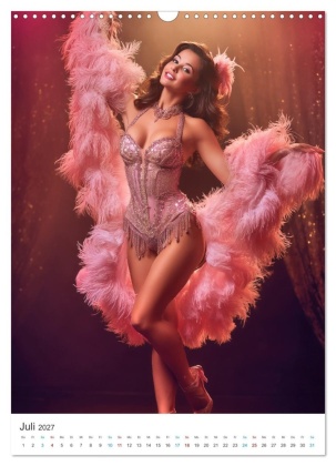 The Art of Burlesque (Wandkalender 2027 DIN A3 hoch), CALVENDO Monatskalender