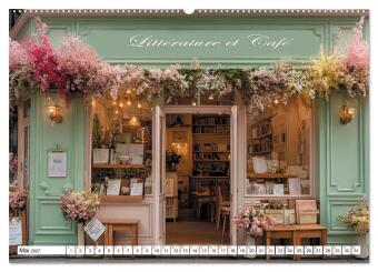 Bonjour, Kaffee! Bonjour, Paris! (Wandkalender 2027 DIN A2 quer), CALVENDO Monatskalender
