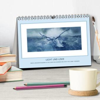 Licht und Linie (Tischkalender 2027 DIN A5 quer), CALVENDO Monatskalender