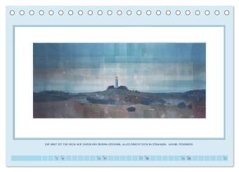 Licht und Linie (Tischkalender 2027 DIN A5 quer), CALVENDO Monatskalender