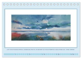 Licht und Linie (Tischkalender 2027 DIN A5 quer), CALVENDO Monatskalender