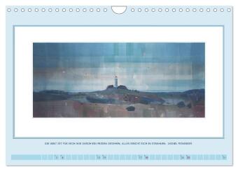 Licht und Linie (Wandkalender 2027 DIN A4 quer), CALVENDO Monatskalender