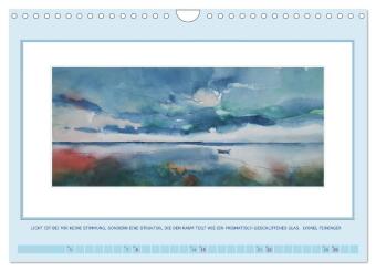 Licht und Linie (Wandkalender 2027 DIN A4 quer), CALVENDO Monatskalender