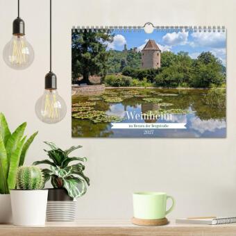 Weinheim im Herzen der Bergstraße (Wandkalender 2027 DIN A4 quer), CALVENDO Monatskalender