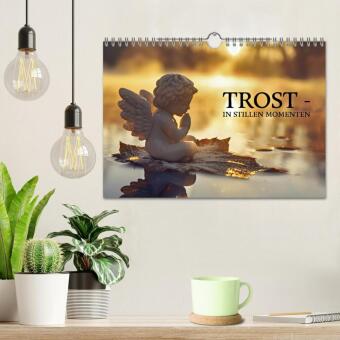 Trost - in stillen Momenten (Wandkalender 2027 DIN A4 quer), CALVENDO Monatskalender