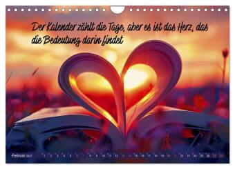 Trost - in stillen Momenten (Wandkalender 2027 DIN A4 quer), CALVENDO Monatskalender
