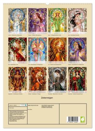Zeitenreigen (hochwertiger Premium Wandkalender 2027 DIN A2 hoch), Kunstdruck in Hochglanz