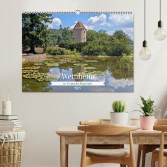 Weinheim im Herzen der Bergstraße (Wandkalender 2027 DIN A2 quer), CALVENDO Monatskalender