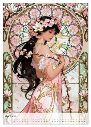 Zeitenreigen (Tischkalender 2027 DIN A5 hoch), CALVENDO Monatskalender