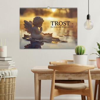 Trost - in stillen Momenten (Wandkalender 2027 DIN A3 quer), CALVENDO Monatskalender