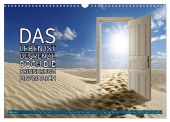Trost - in stillen Momenten (Wandkalender 2027 DIN A3 quer), CALVENDO Monatskalender