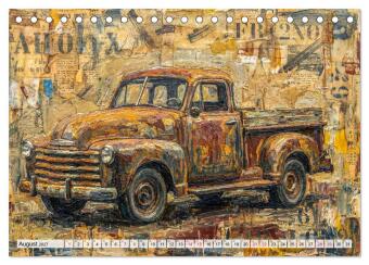 Patina und PS (Tischkalender 2027 DIN A5 quer), CALVENDO Monatskalender