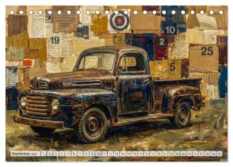 Patina und PS (Tischkalender 2027 DIN A5 quer), CALVENDO Monatskalender