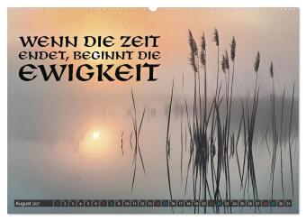 Trost - in stillen Momenten (Wandkalender 2027 DIN A2 quer), CALVENDO Monatskalender