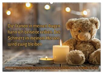 Trost - in stillen Momenten (Wandkalender 2027 DIN A2 quer), CALVENDO Monatskalender