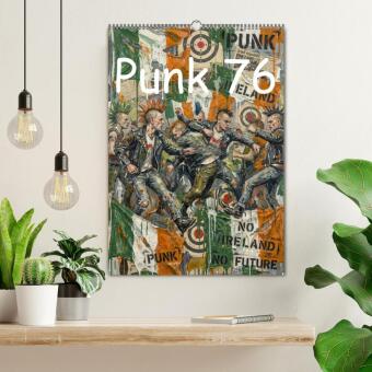 Punk 76 (Wandkalender 2027 DIN A2 hoch), CALVENDO Monatskalender