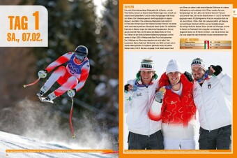 Olympische Winterspiele - Die XXV. Winterspiele in Mailand/Cortina d'Ampezzo/Norditalien. Mit Stars wie Laura Nolte, Johannes Ludwig, Karl Geiger