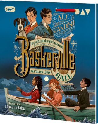 Baskerville Hall - Das geheimnisvolle Internat der besonderen Talente. Teil 3: Das Tal der Lügen,1 Audio-CD, 1 MP3
