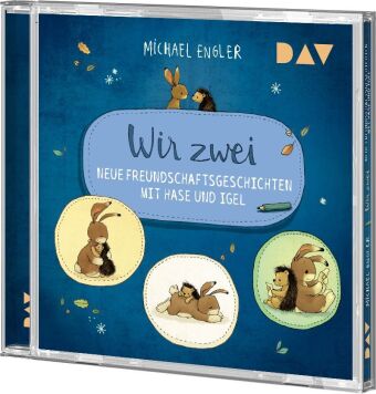 Wir zwei - Neue Freundschaftsgeschichten mit Hase und Igel,1 Audio-CD