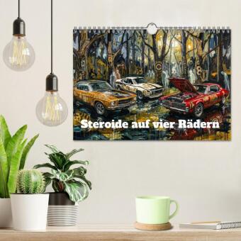Steroide auf vier Rädern (Wandkalender 2027 DIN A4 quer), CALVENDO Monatskalender