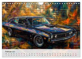 Steroide auf vier Rädern (Wandkalender 2027 DIN A4 quer), CALVENDO Monatskalender