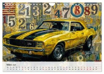 Steroide auf vier Rädern (Wandkalender 2027 DIN A4 quer), CALVENDO Monatskalender