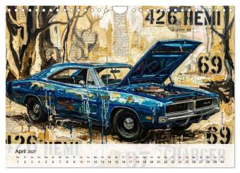 Steroide auf vier Rädern (Wandkalender 2027 DIN A4 quer), CALVENDO Monatskalender