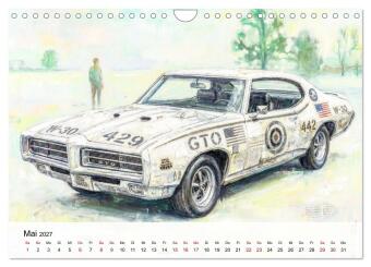 Steroide auf vier Rädern (Wandkalender 2027 DIN A4 quer), CALVENDO Monatskalender