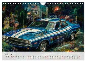 Steroide auf vier Rädern (Wandkalender 2027 DIN A4 quer), CALVENDO Monatskalender