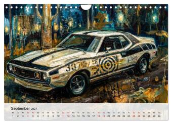 Steroide auf vier Rädern (Wandkalender 2027 DIN A4 quer), CALVENDO Monatskalender