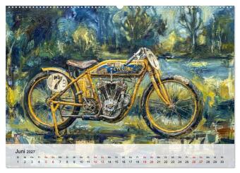 Kult-Motorräder der USA (Wandkalender 2027 DIN A2 quer), CALVENDO Monatskalender