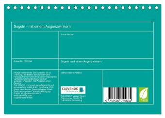 Segeln - mit einem Augenzwinkern (Tischkalender 2027 DIN A5 quer), CALVENDO Monatskalender