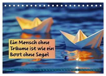Segeln - mit einem Augenzwinkern (Tischkalender 2027 DIN A5 quer), CALVENDO Monatskalender
