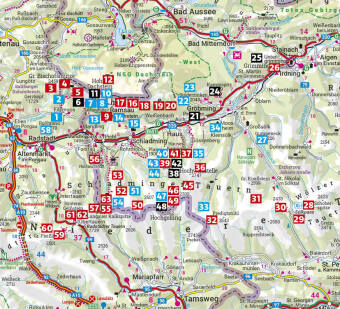 ROTHER Wanderführer Dachstein-Tauern Ost: Bischofsmütze bis Sölkpass. 63 Touren im Dachsteingebirge und in den Schladminger Tauern