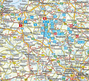 ROTHER Wanderführer Mecklenburgische Seenplatte. 45 Touren im »Land der tausend Seen« - mit Nationalpark Müritz