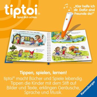 tiptoi® Bildergeschichten über den Umgang mit Gefühlen - Iggy Igel und die Sache mit der Freundschaft