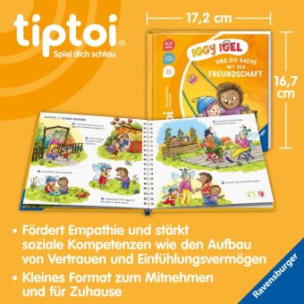 tiptoi® Bildergeschichten über den Umgang mit Gefühlen - Iggy Igel und die Sache mit der Freundschaft