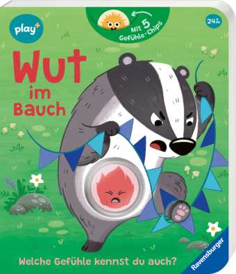 Play+ Mein lustiges Spielbuch Wut im Bauch - ab 2 Jahre