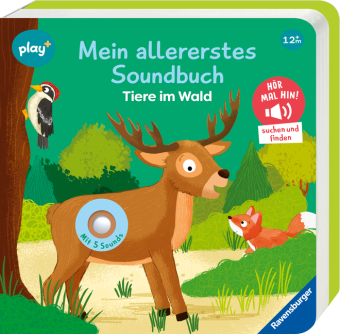 Play+ Mein allererstes Soundbuch Tiere im Wald - ab 12 Monate