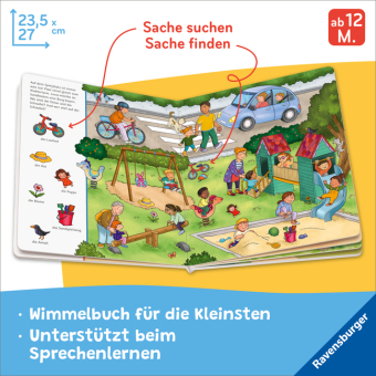 Mein erstes Sachen suchen Wimmelbuch: Meine Welt