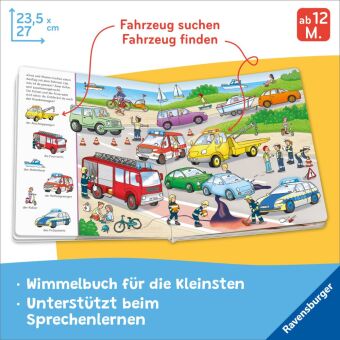 Mein erstes Sachen suchen Wimmelbuch: Fahrzeuge