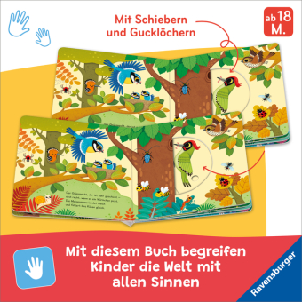 Mein Schiebe-Mitmachbuch - Waldtiere