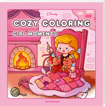 Cozy Coloring Disney - Girl Moments