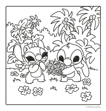 Cozy Coloring Disney - Lilo & Stitch