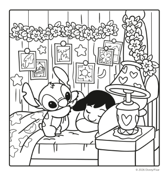 Cozy Coloring Disney - Lilo & Stitch