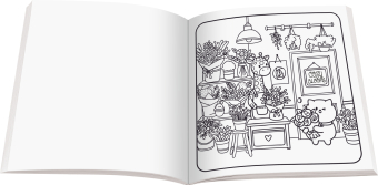 Cozy Coloring - Around Town