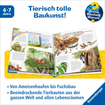 Wieso? Weshalb? Warum? Band 66 - Was Tiere alles bauen