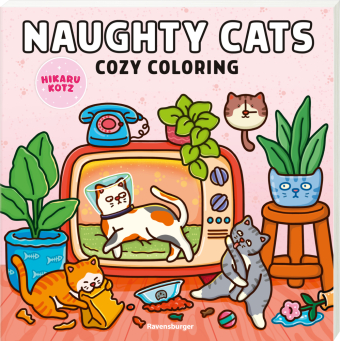 Cozy Coloring - Naughty Cats