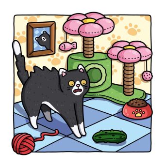 Cozy Coloring - Naughty Cats